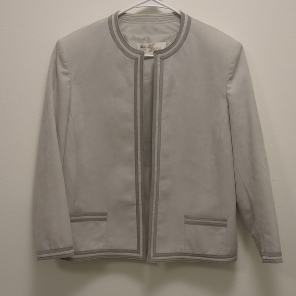 Adolf Schuman for Lilli Ann Jackets & Blazers - Adolf Schuman for Lilli Ann Vegan Suede Jacket - Classic Elegance